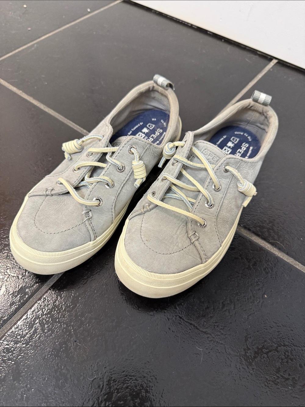 Casual Low-Top Canvas Sneakers in Light Gray